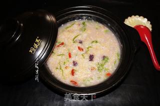 A Pot of Delicious and Delicious Vegetable Porridge recipe