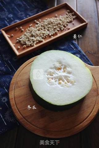 Winter Melon and Barley Soup recipe