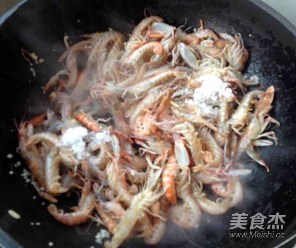 Stir-fried Shrimp with Garlic Chili Sauce recipe
