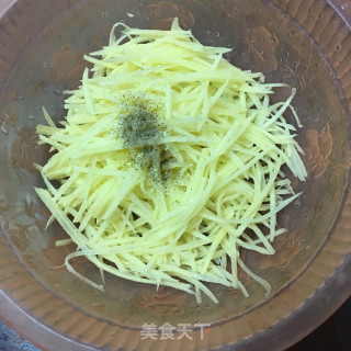Pan-fried Potato Shreds recipe
