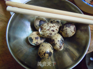 [five-spice Tea Quail Eggs]-the Third Dish of The New Year’s Eve "peace Egg" recipe