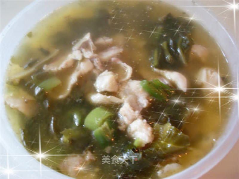 One Fish and Two Foods-pickled Fish, Fish Bone Soup recipe