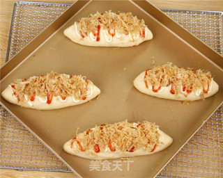 The Practice of Pork Floss Salad Dressing Bread (soup Type) recipe