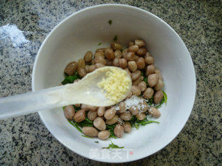 Toon Mixed with Peanut Kernels recipe