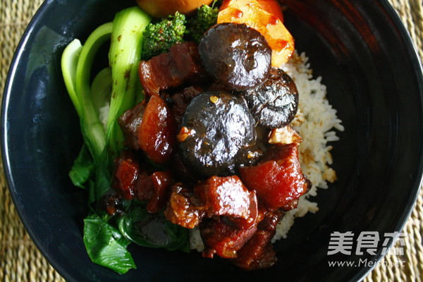 Braised Pork on Rice recipe