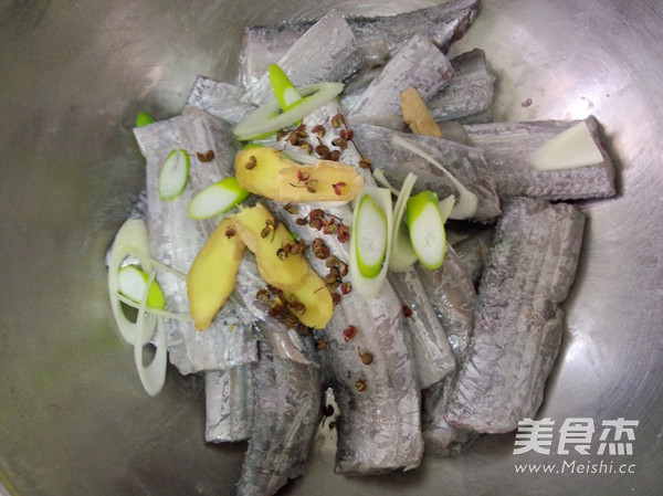 Fried Saury recipe