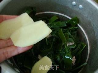 Calcium Supplement and Health Soup-------[kelp Soybean Keel Soup] recipe