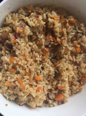 Soy Sauce Fried Rice recipe