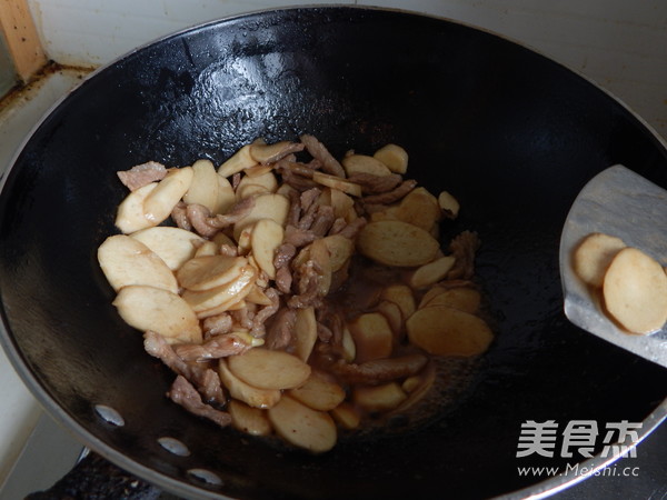 Stir-fried Pork with Rice White recipe