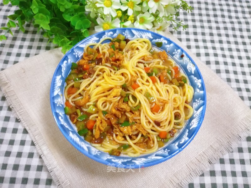 Braised Yellow Noodles recipe