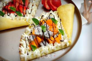 Fruit Crepes recipe