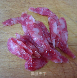 Stir-fried Sweet Beans with Sausage recipe