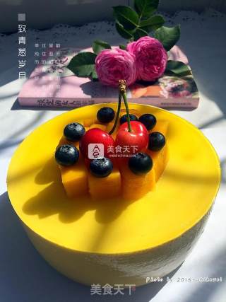 #aca烤明星大赛# Six-inch Mango Mousse recipe