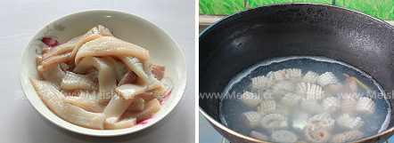 Squid Flower in Oyster Sauce recipe