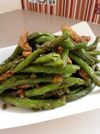 Stir-fried String Beans recipe