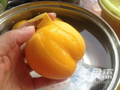 Yellow Peach in Syrup recipe