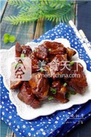 [delicious Taste with Teeth Sucking and Fragrant] Braised Pork Ribs in Brown Sauce recipe