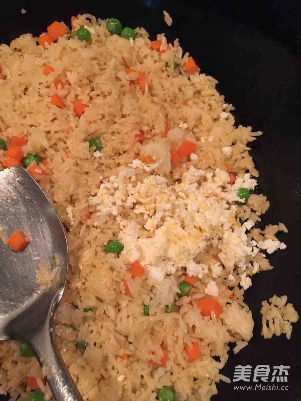 Fried Rice with Shrimp Sauce recipe