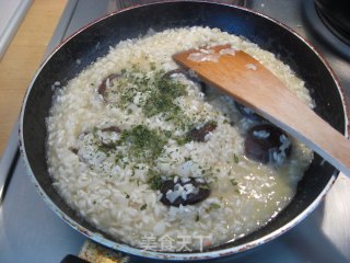 Truffle Risotto with Chicken Truffle Sauce recipe