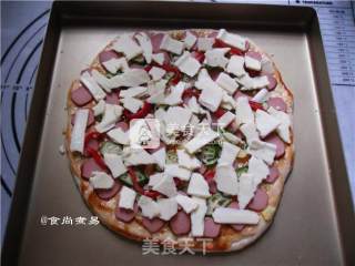 Aca Ato-tm33ht Baking Pu Xiaozhi Electronic Oven Trial [okra Sausage Pizza] recipe