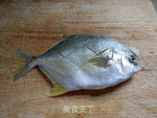 Braised Pomfret recipe