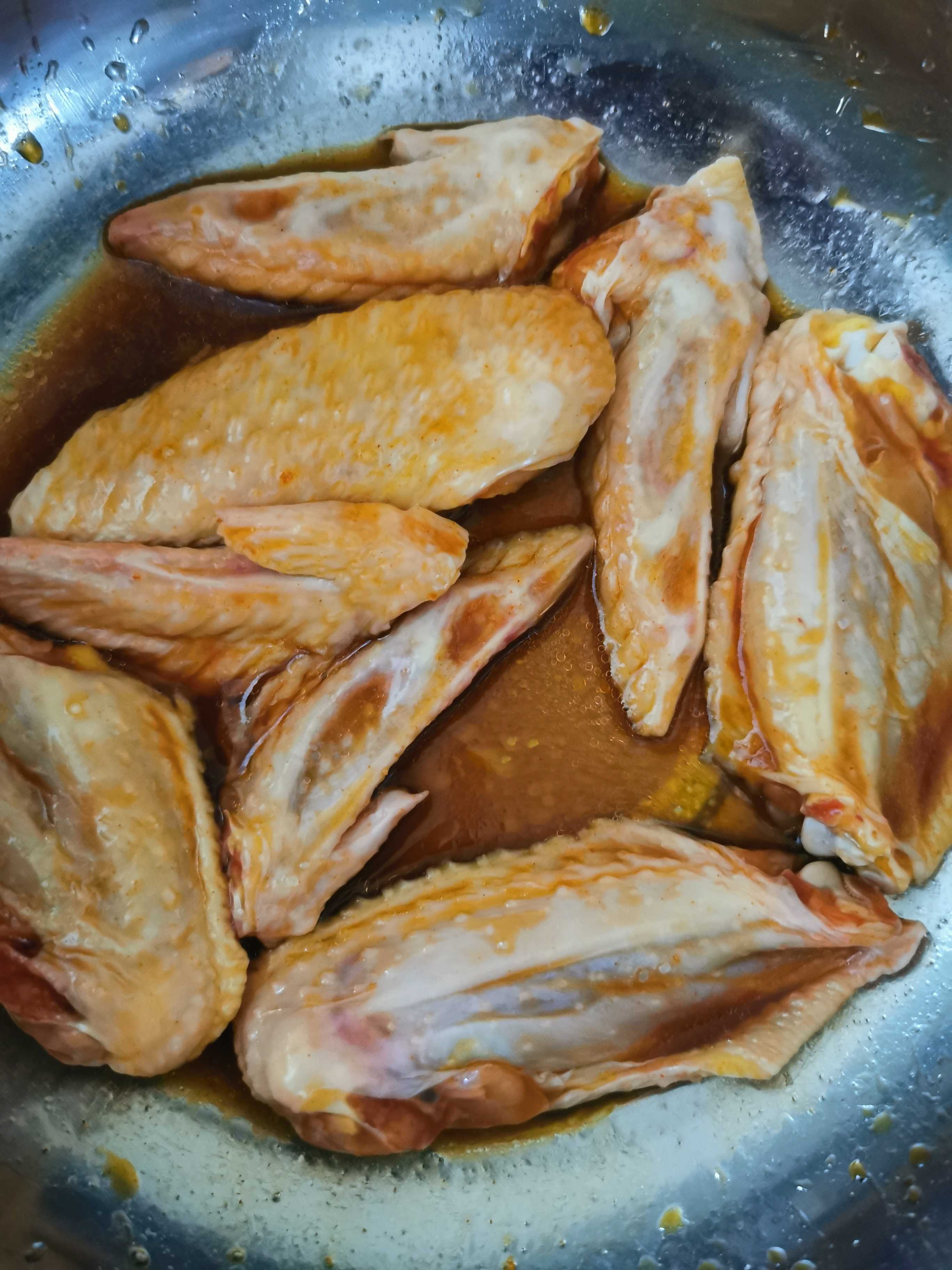 A Must-have Afternoon Tea at Home ~ Fried Chicken Wings and French Fries recipe