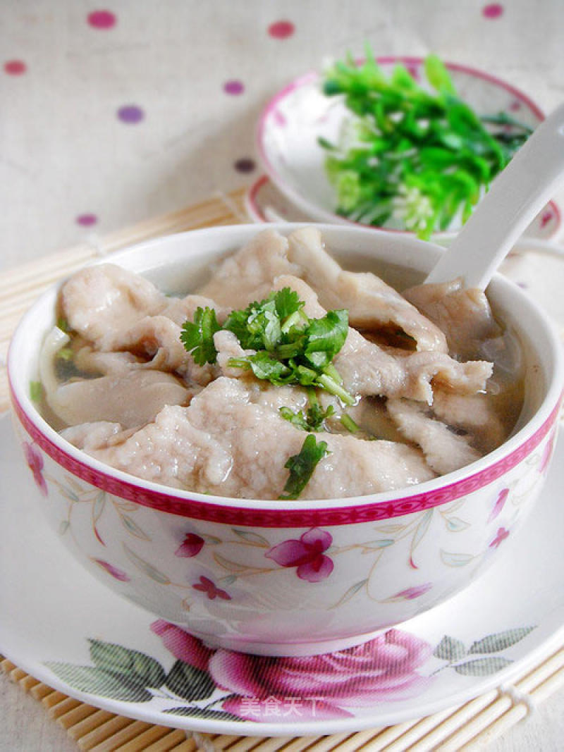 Lighter, Lighter and Healthier-qingshui Pork Slices recipe