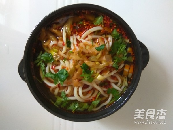 Hot and Sour Noodles recipe