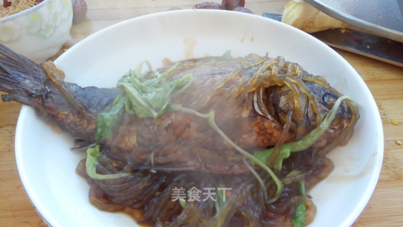 Roasted Carp with Vermicelli recipe