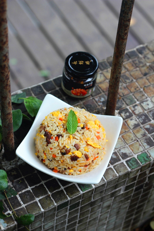 Golden Fried Rice with Xo Sauce recipe