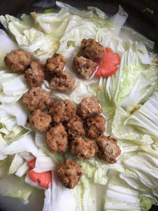 Cabbage Balls and Vermicelli in Clay Pot recipe