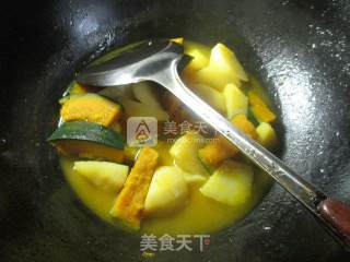 Potato Boiled Pumpkin recipe