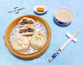 #御寒美食# Mushroom Fresh Pork Bun recipe