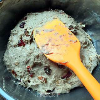 #aca烤培明星大赛#whole Wheat Cranberry Soft European Buns (low Fat and No Kneading) recipe