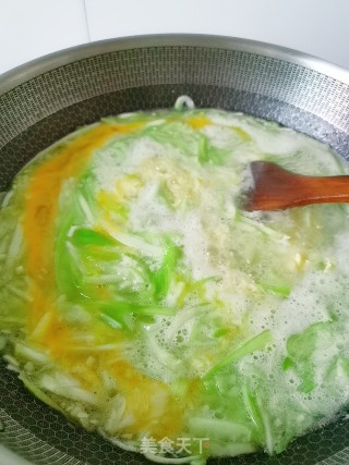 Loofah and Egg Soup recipe