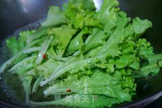 Lettuce in Oyster Sauce recipe