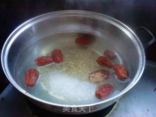 Chestnut Congee with Red Dates recipe