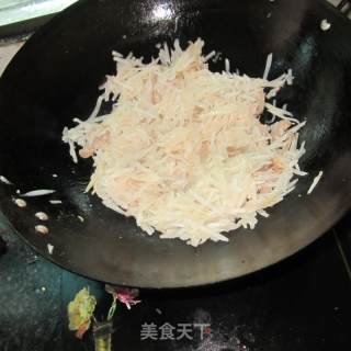 Garlic Shredded Radish recipe