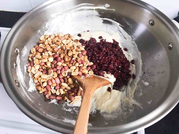 Cranberry Peanut Nougat recipe