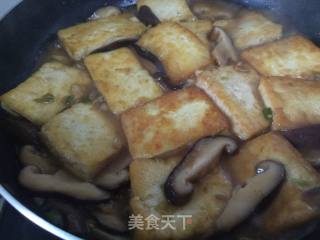 Tofu with Mushrooms recipe