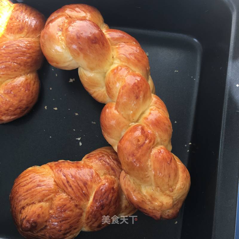 Fancy Milk Bread Weaving Flowers recipe