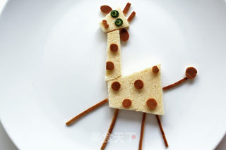 Eat Fun, Cute Giraffe Breakfast recipe