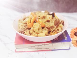 Braised Lotus Root with Garlic Pork Ribs recipe
