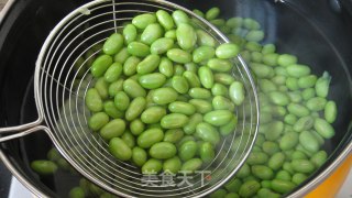 Hometown Dish----- Pickled Edamame with Chopped Pepper recipe