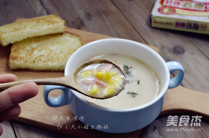 Ham and Corn Soup recipe