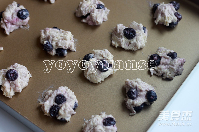 Blueberry Soft Cookies recipe