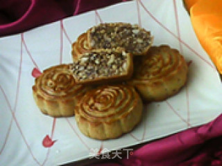 Nut Rose Moon Cake recipe