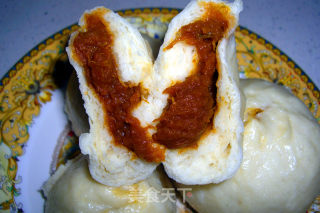 Pumpkin Steamed Buns recipe