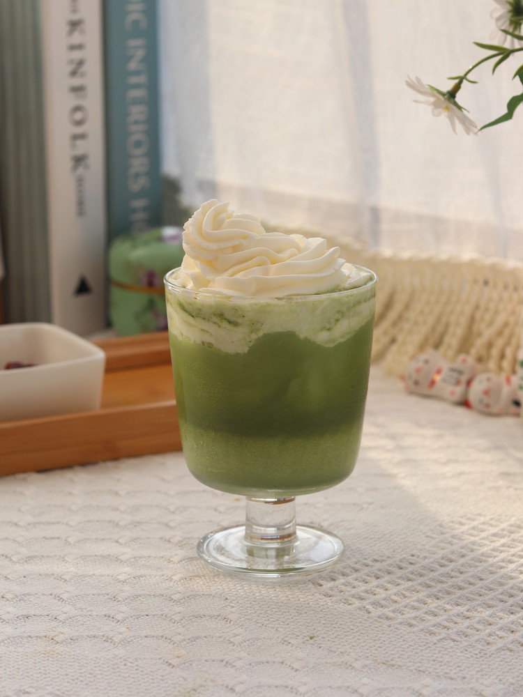 A Must-have Drink in Summer│cold Brewed Matcha Milk Cap recipe