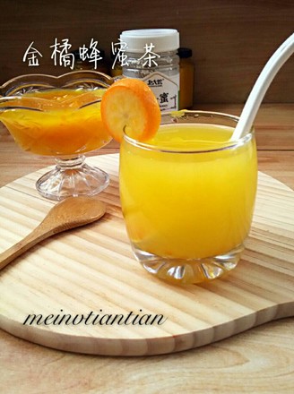 Kumquat Honey Tea